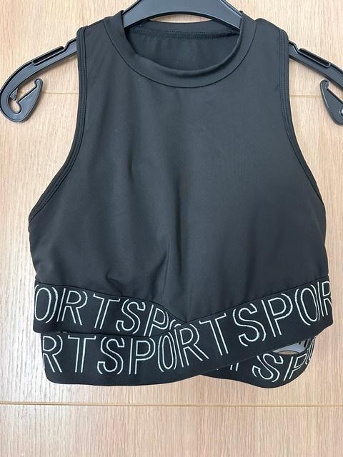 Sport top maat M (nr7414), Kleding | Dames, Sportkleding, Maat 38/40 (M), Zwart, Ophalen of Verzenden, Shein
