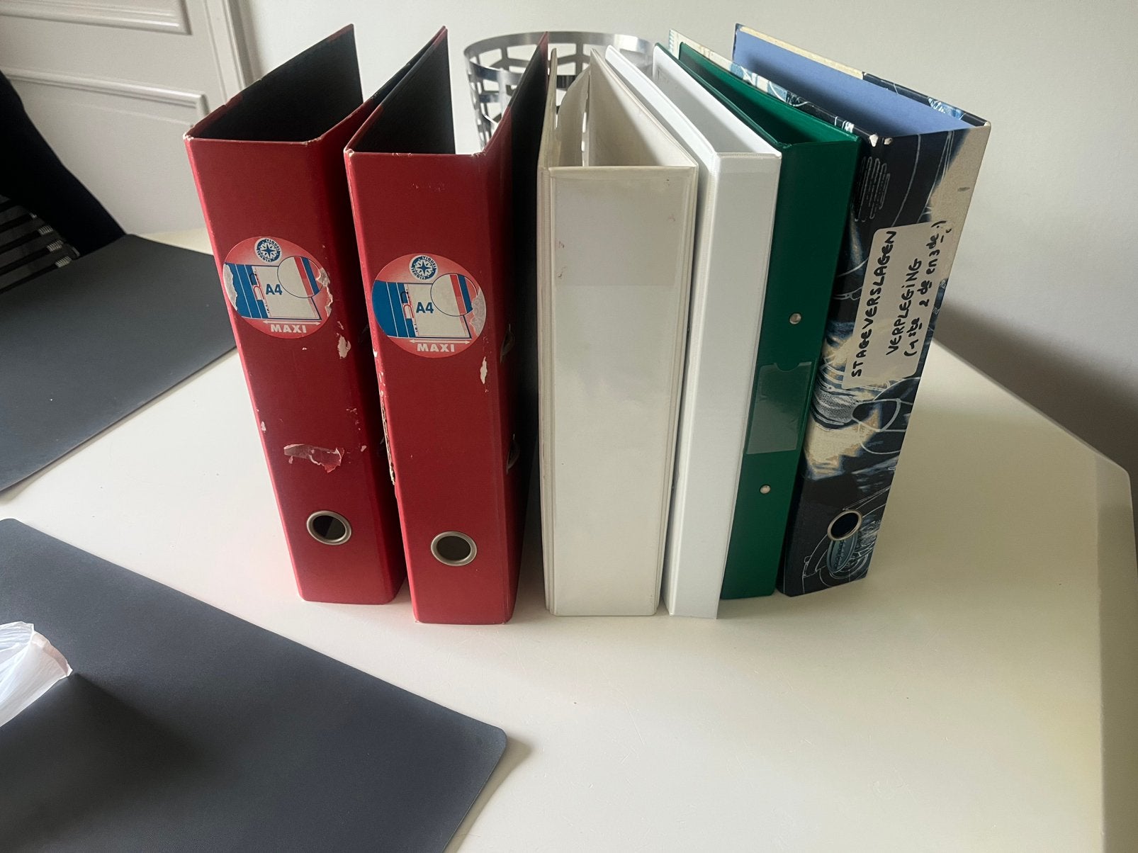 Mappen, Ophalen, Gebruikt