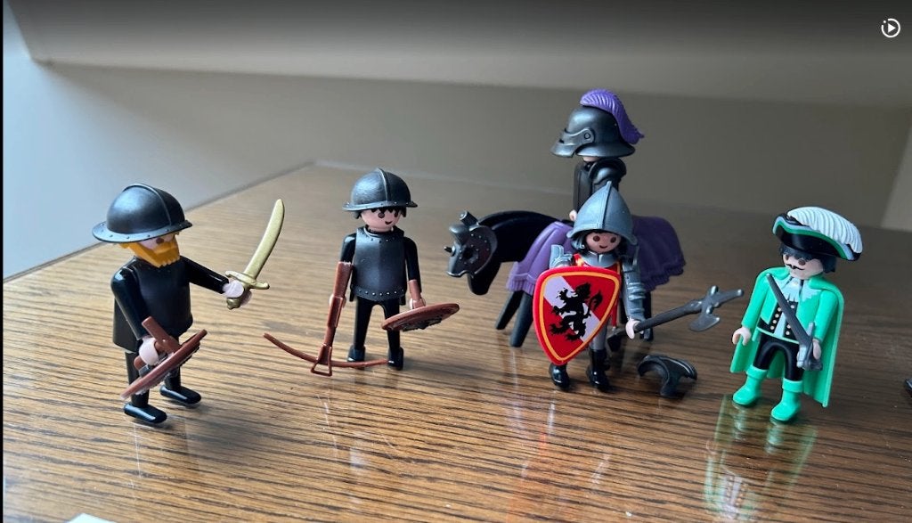 Losse ridders - Playmobil -, Kinderen en Baby's, Speelgoed | Playmobil, Ophalen, Gebruikt, Losse onderdelen, Figuren