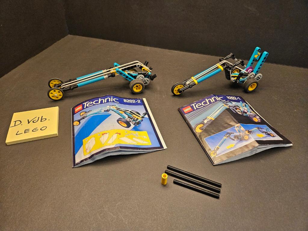 LEGO Technic 8202 twee keer Bungee Chopper, Enlèvement ou Envoi, Lego, Ensemble complet, Comme neuf