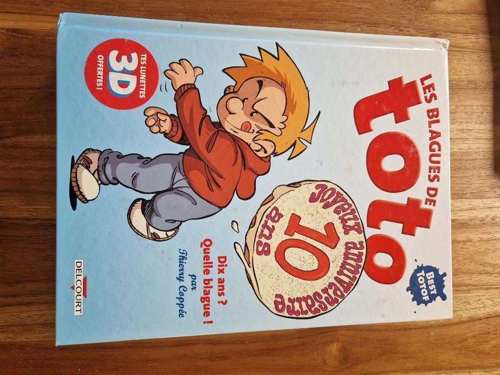 Lot 5 BD Les blagues de toto (4, 5, 6, 13 et Best Totof), Plusieurs BD, Enlèvement, Utilisé, Thierry Coppée