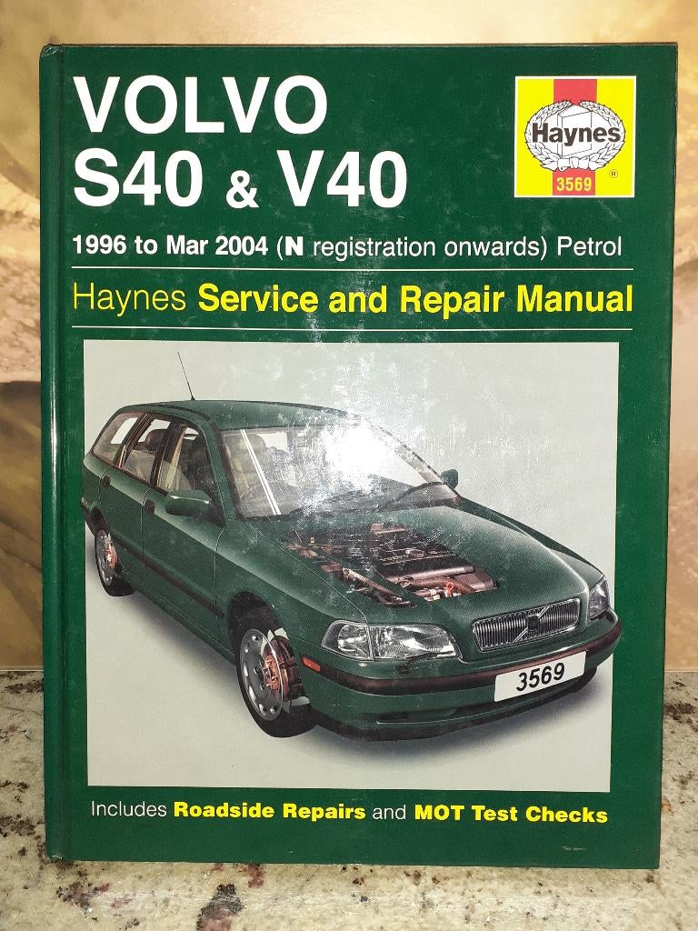 Haynes, Volvo S40 & V40 Reparatiehandleiding, Auto diversen, Handleidingen en Instructieboekjes, Ophalen of Verzenden