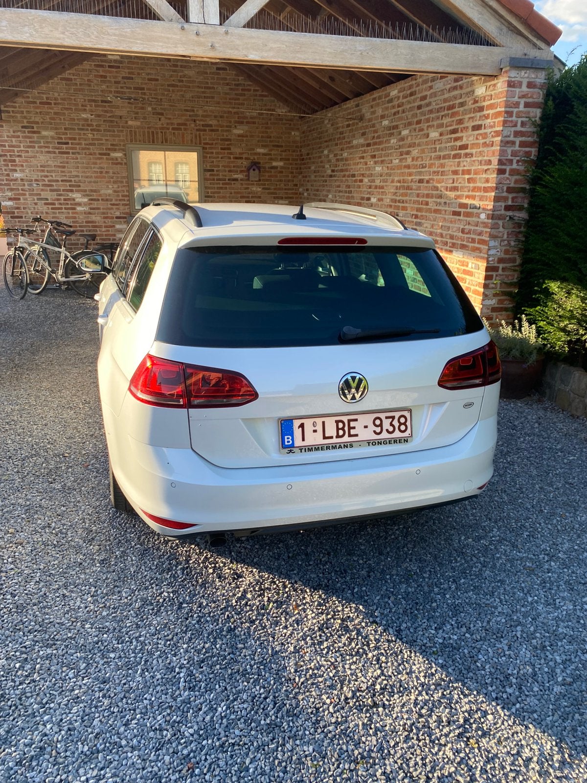 Golf Variant highline 2015 met winterbanden op velg erbij, Voorwielaandrijving, Zwart, Overige kleuren, Onderhoudsboekje