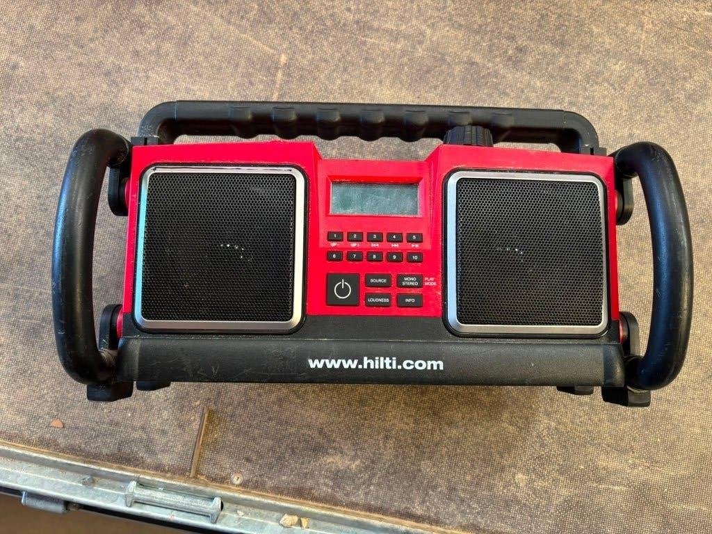 HILTI Radio de chantier, TV, Hi-fi & Vidéo, Radios, Enlèvement, Utilisé, Radio