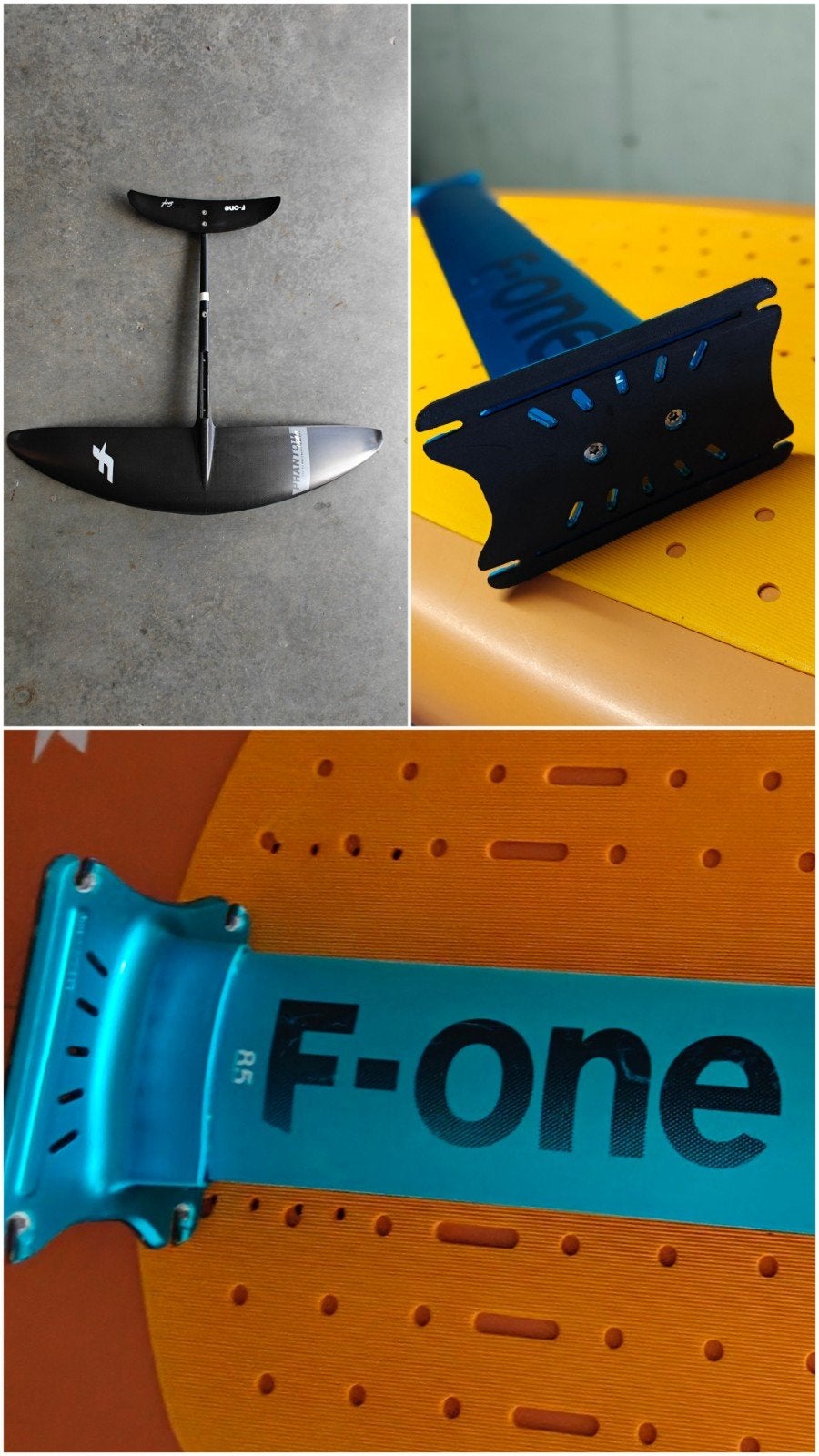 Wingfoil F-one Carbone Phantom 1480 + Alu mast, Sports nautiques & Bateaux, Enlèvement