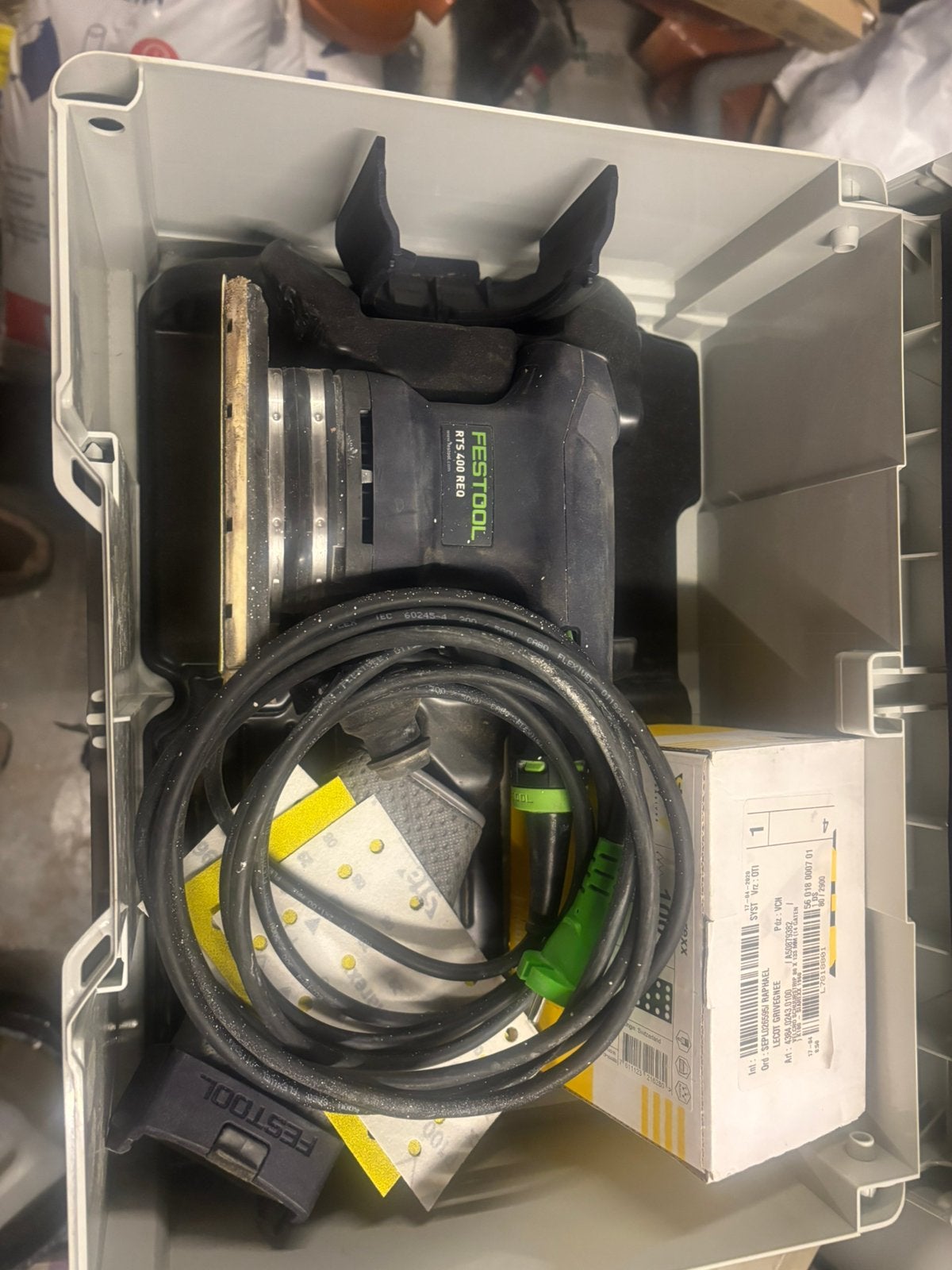 Festool rts 400 rsq, Doe-het-zelf en Bouw, Gereedschap | Freesmachines, Ophalen, Zo goed als nieuw