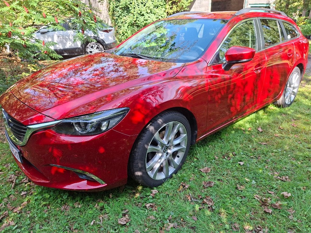 Mazda 6 break, Autos, Rouge, Noir, 5 portes, Particulier
