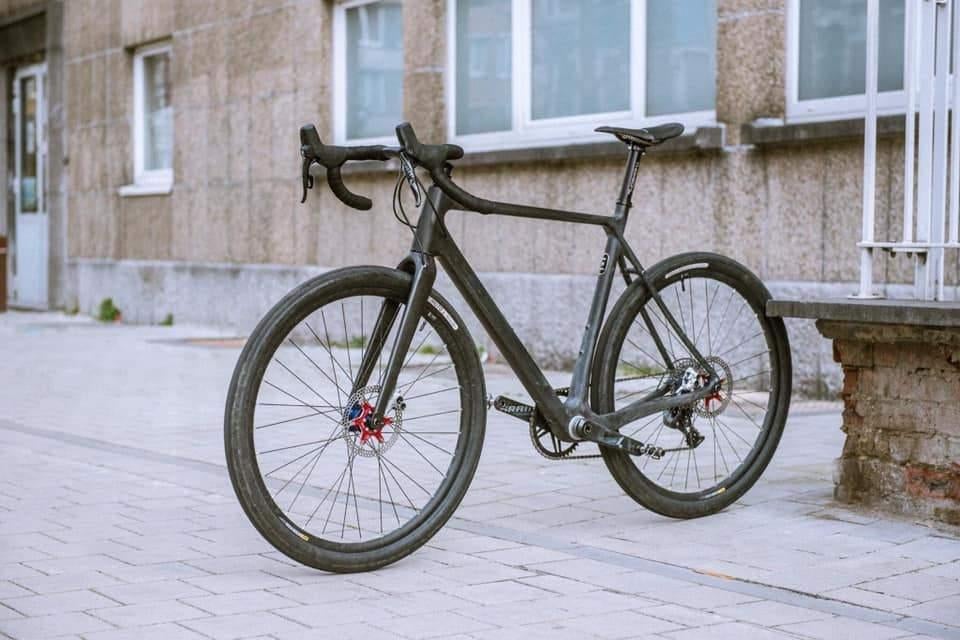 Custom Gravel Carbon size L, 53 à 57 cm, Enlèvement, Utilisé, Autres marques