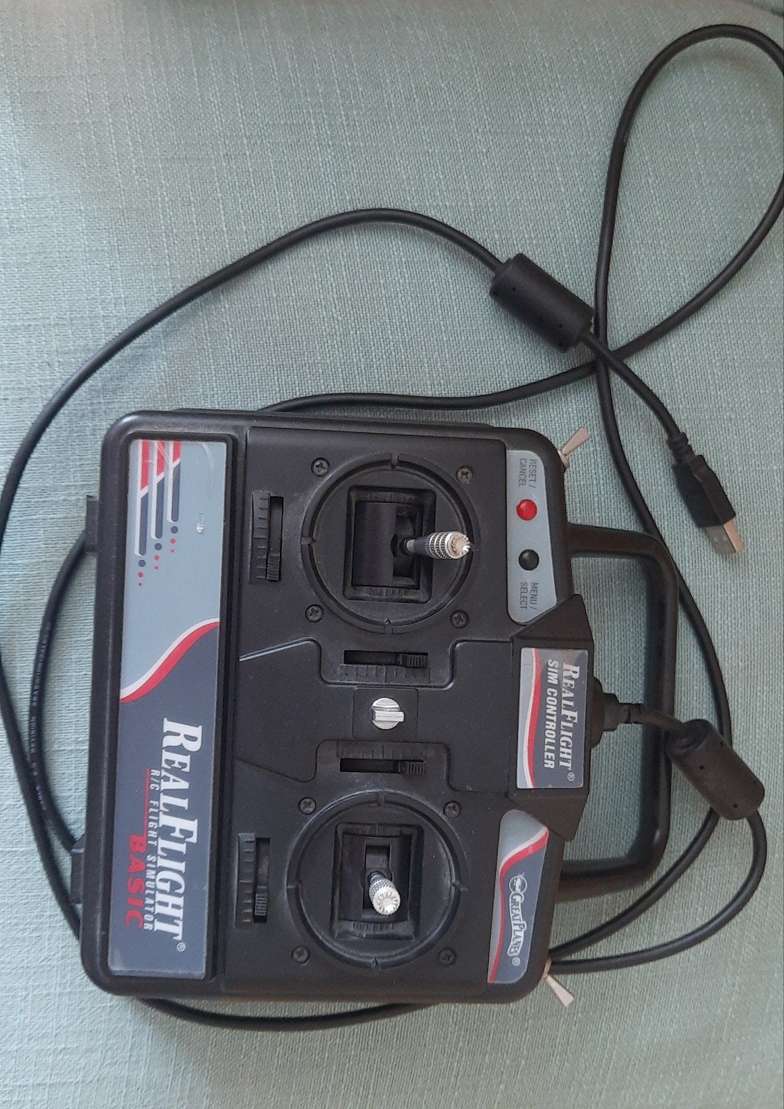 Afstandsbediening Real flight Sim controller, Ophalen