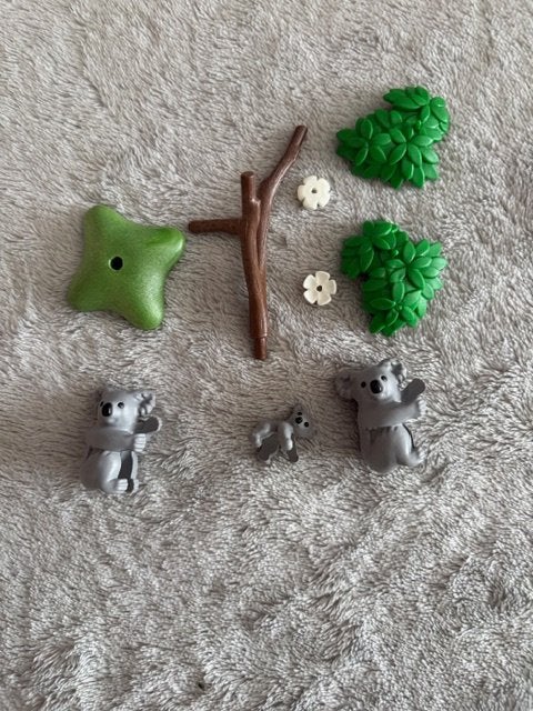 Playmobil - 6654 - Koalas avec bébé, Enlèvement, Comme neuf, Kit complet
