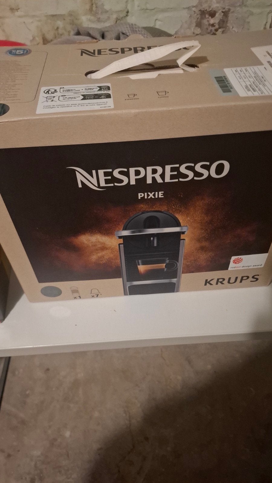 Nouvelle machine Magimix Nespresso initia, Ophalen, Espresso apparaat, 10 kopjes of meer, Nieuw