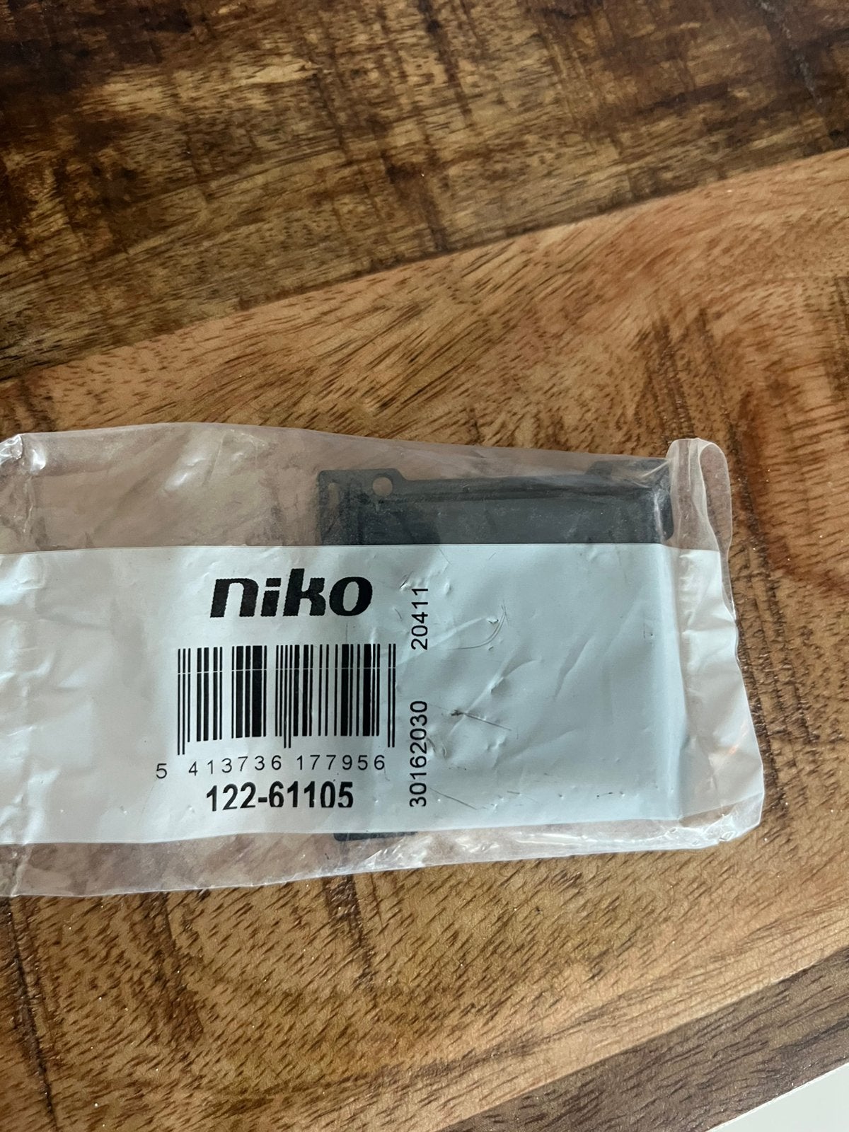 Niko centraalplaat voor schakelaar Original wit, Enlèvement ou Envoi, Comme neuf