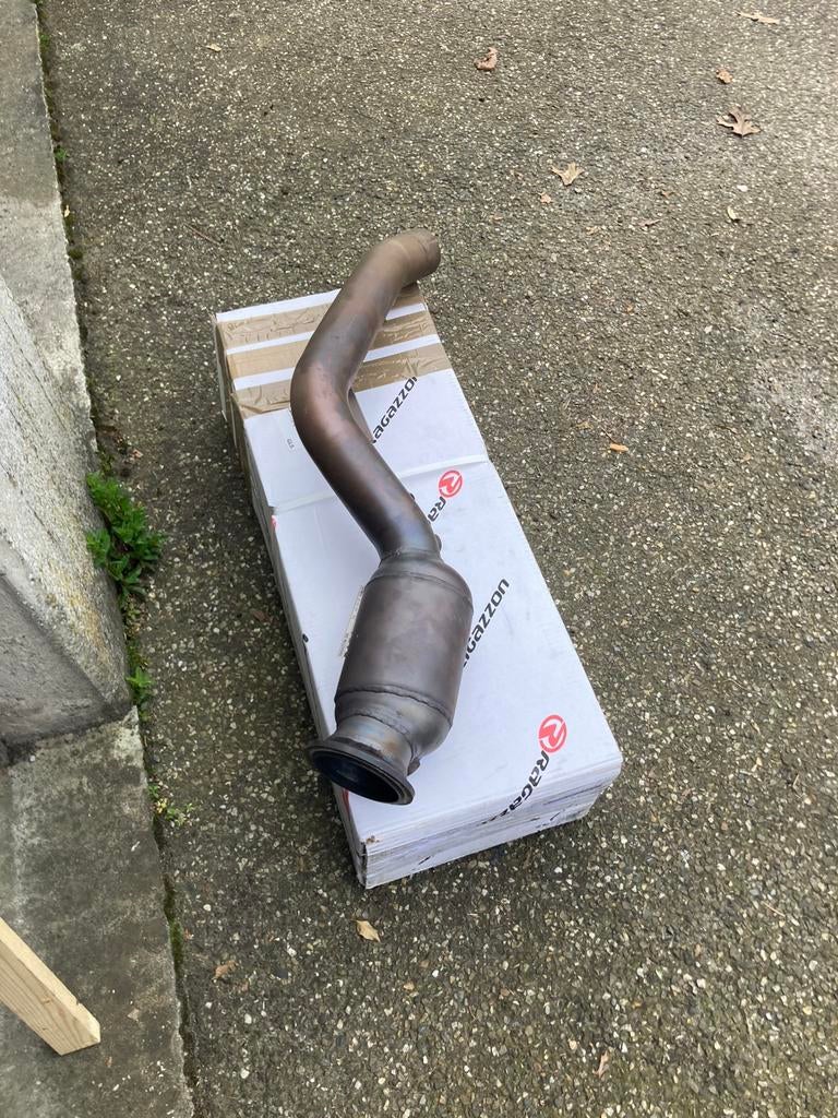 Jaguar f type 2.0 Ragazon downpipe met race cat, Auto-onderdelen, Ophalen, Gebruikt, Jaguar