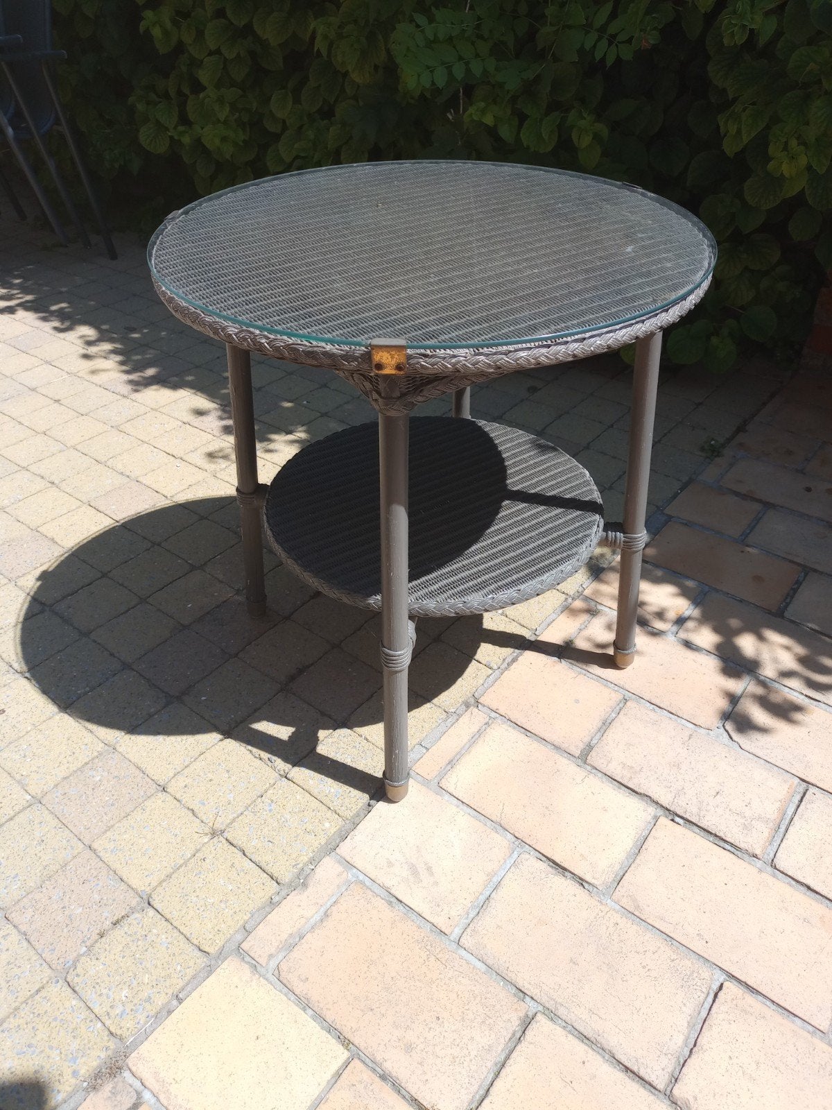 Bijzettafel dia.:60cm. Hoogte:60cm., Ophalen, Gebruikt