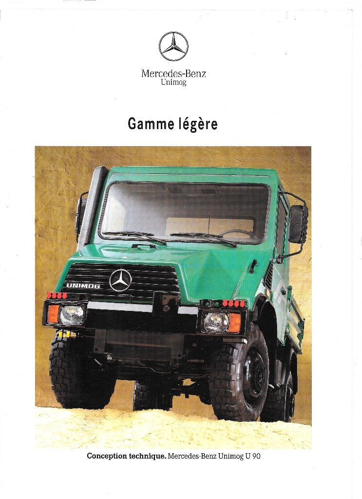 MERCEDES UNIMOG U90 / U110, Ophalen of Verzenden, Zo goed als nieuw, Mercedes