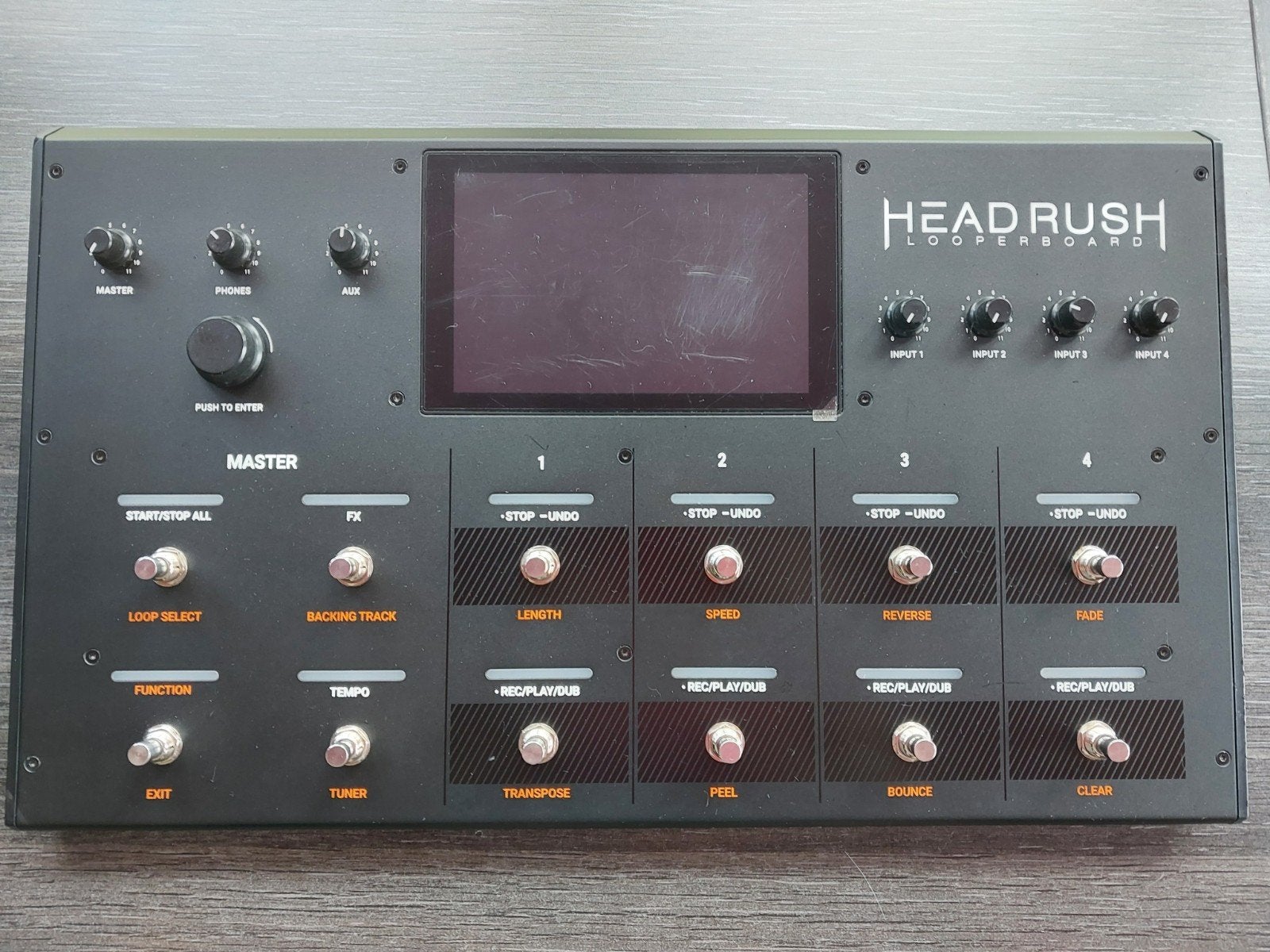 HeadRush gigboard + Expression pedaal + looperboard + zak, Muziek en Instrumenten, Ophalen of Verzenden, Gebruikt