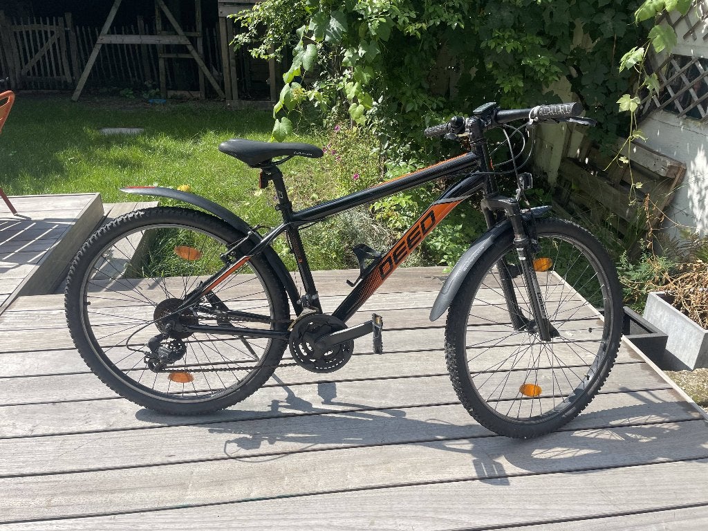Deed HOOP 26" MTB 40Cm Zwart (voorrem werkt niet), Gebruikt, Velgrem, Ophalen, 26 inch of meer