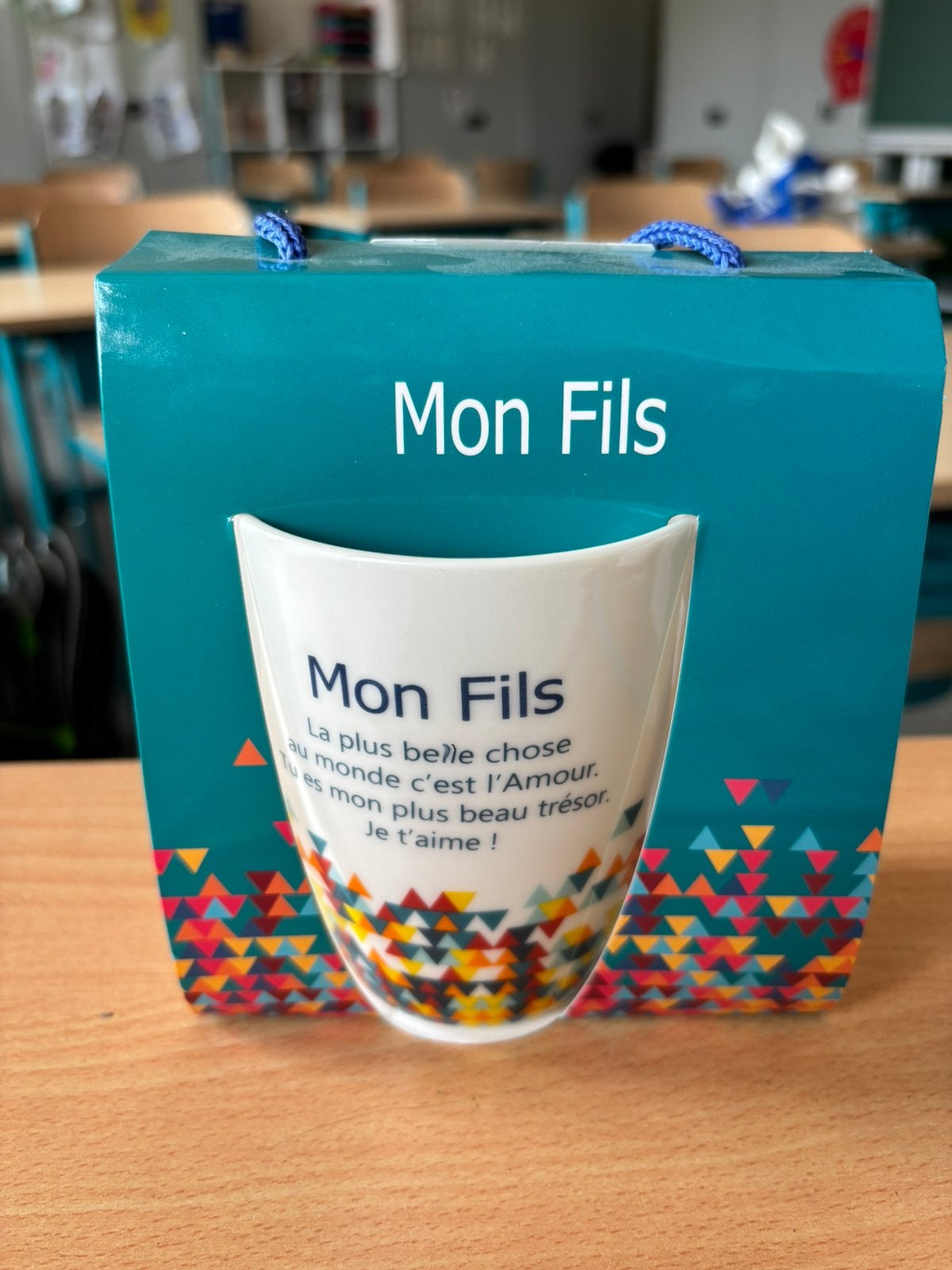 Mug « mon fils », Huis en Inrichting, Keuken | Servies, Ophalen of Verzenden, Zo goed als nieuw