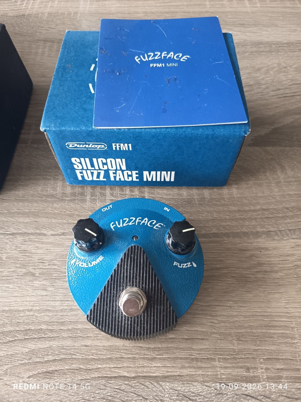 Dunlop mini fuzz, Enlèvement ou Envoi, Utilisé, Distortion, Overdrive ou Fuzz