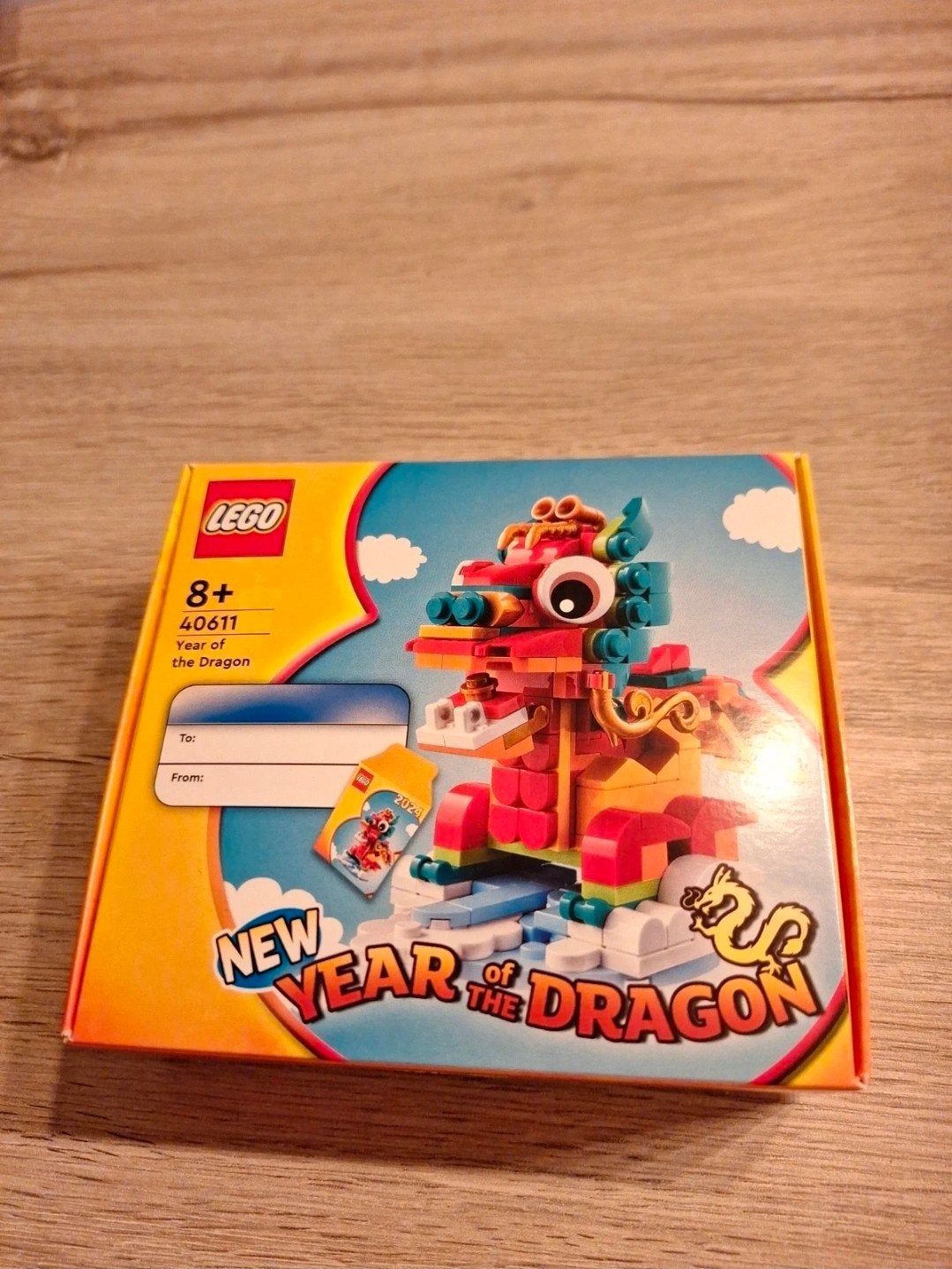 Lego 40611 L'Année du Dragon, Neuf, Lego, Ensemble complet, Instructions incluses