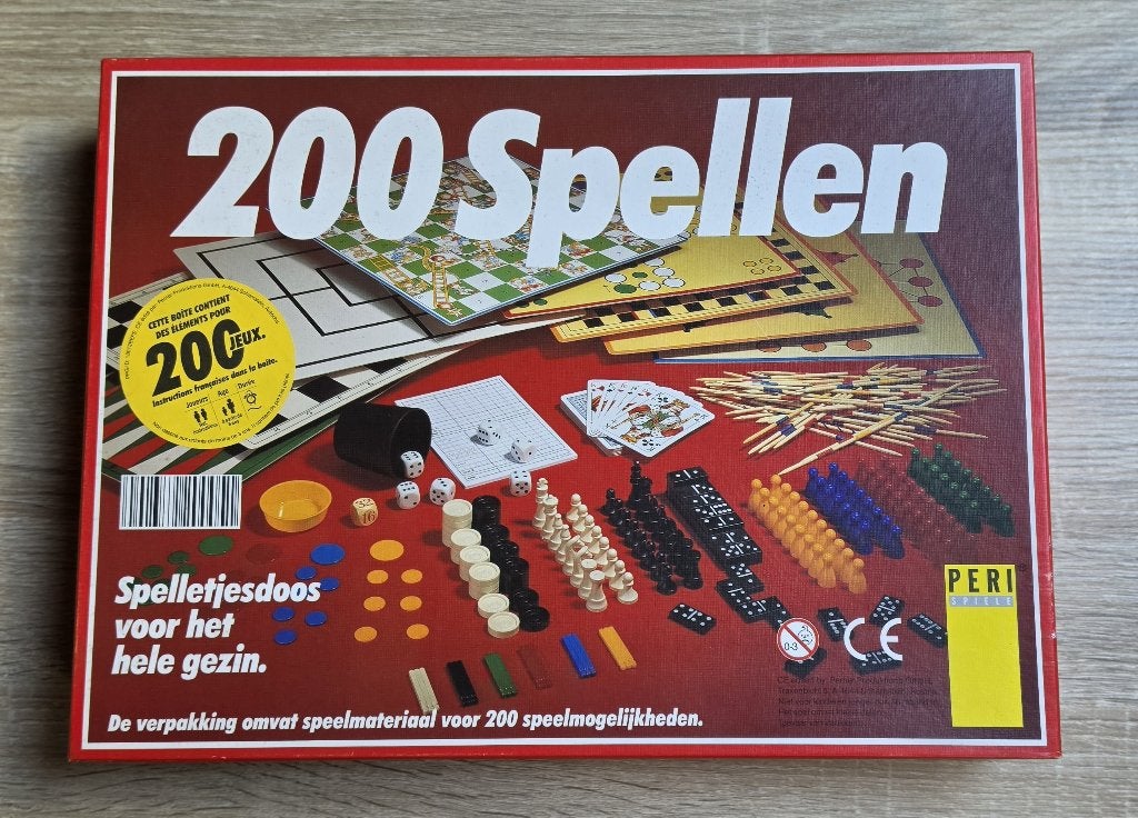 Boîte de 200 jeux - ETAT NEUF - COMPLET - Jamais utilisé, 1 ou 2 joueurs, Enlèvement ou Envoi, Neuf