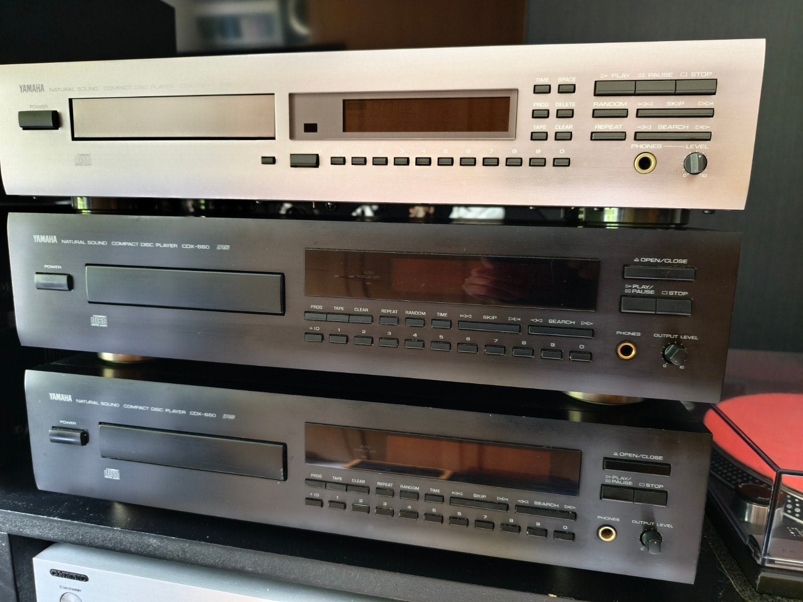 Defecte Yamaha cdx 660 en 530, Audio, Tv en Foto, Cd-spelers, Ophalen of Verzenden