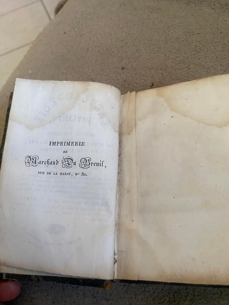 Ancient Manuscript eind 17 Item in zijn oorspronkelijke vorm, Ophalen of Verzenden