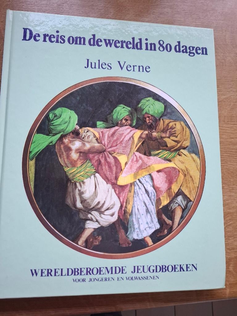 De reis om de wereld in 80 dagen, Boeken, Ophalen