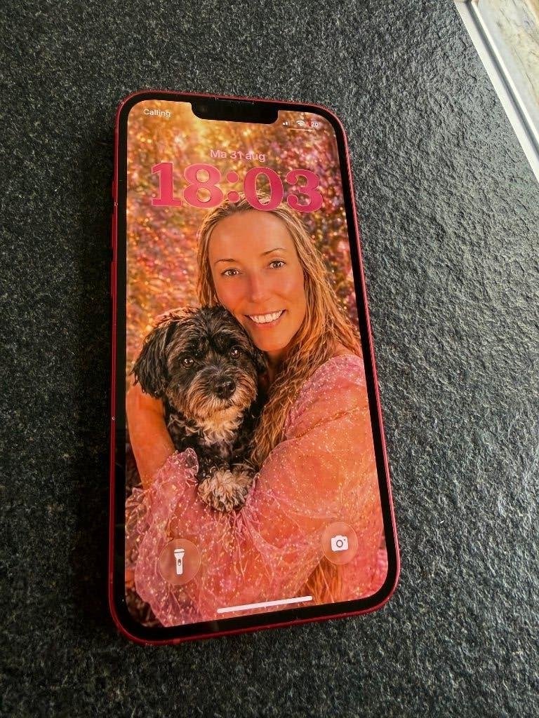 iPhone 13 128 GB – (PRODUCT)RED (Nieuwe batterij!), Télécoms, Téléphonie mobile | Apple iPhone, Rouge, 128 GB, Enlèvement ou Envoi