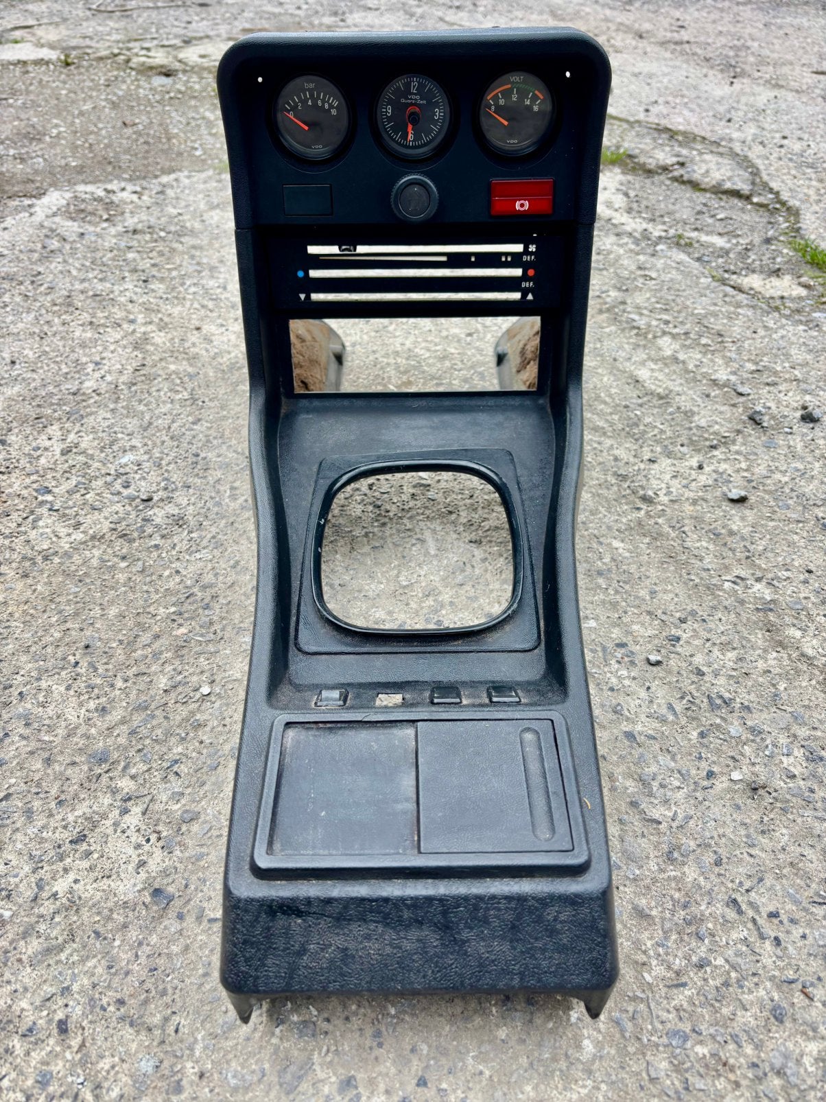 Middenconsole met manometers Porsche 924/944, Ophalen of Verzenden, Porsche
