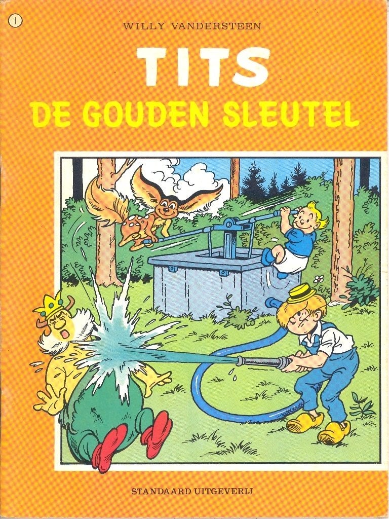 Verzameling strips Tits., Boeken, Meerdere stripboeken, Ophalen of Verzenden, Gelezen, Willy Vandersteen
