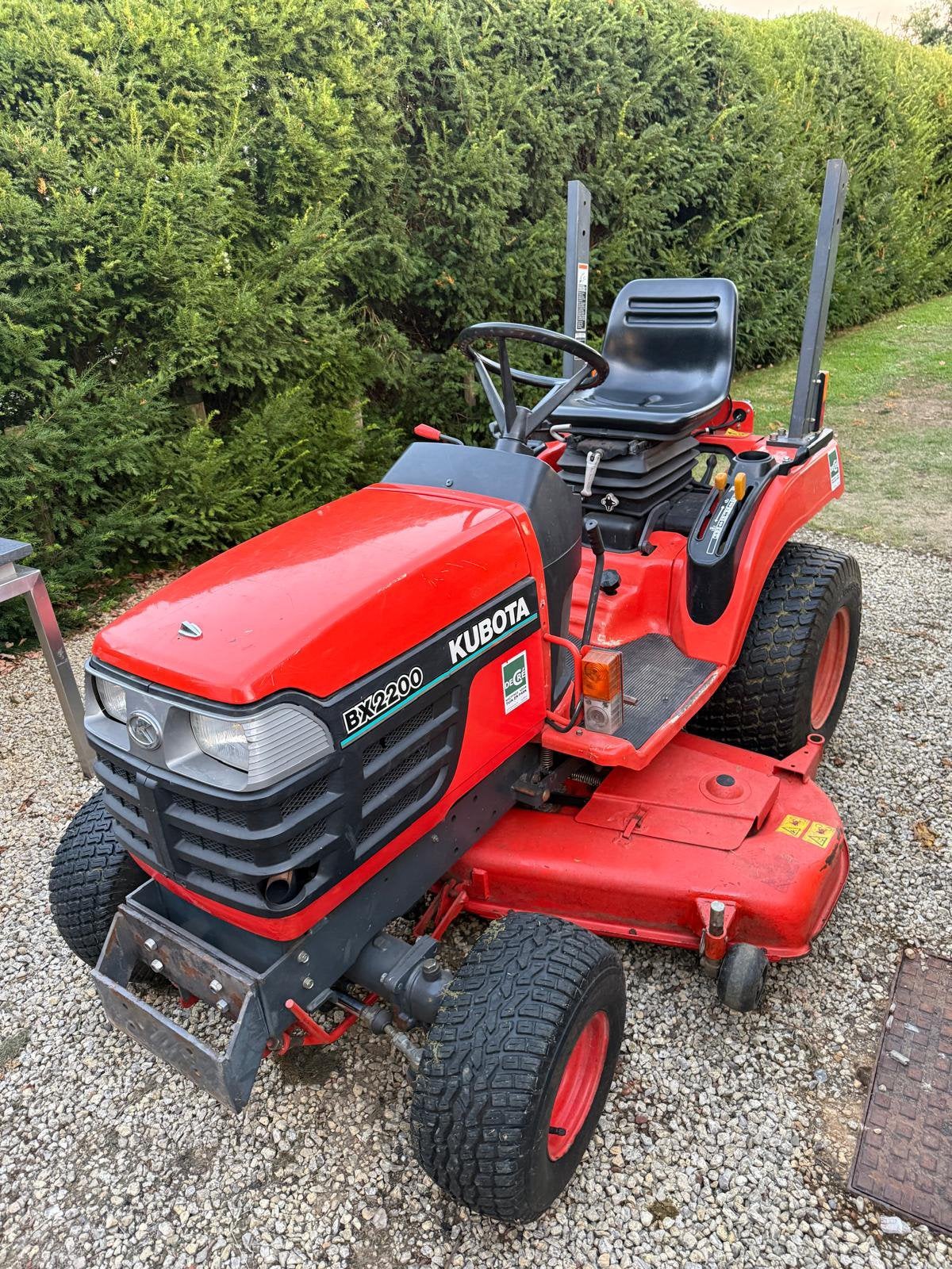 Kubota BX2200 4x4 – 22 pk – 902 uur – Maaidek, Jardin & Terrasse, Enlèvement, Comme neuf