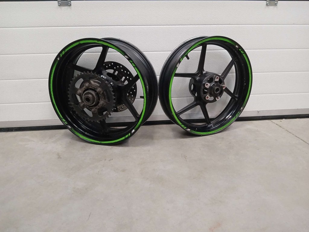 Kawasaki Ninja 1000 SX set wielen velgen, Gebruikt, Niet ingevuld, Niet ingevuld, Ophalen