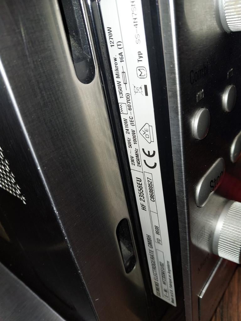 Micro onde Siemens pour pièces, juste carte mère HS, Electroménager, Enlèvement