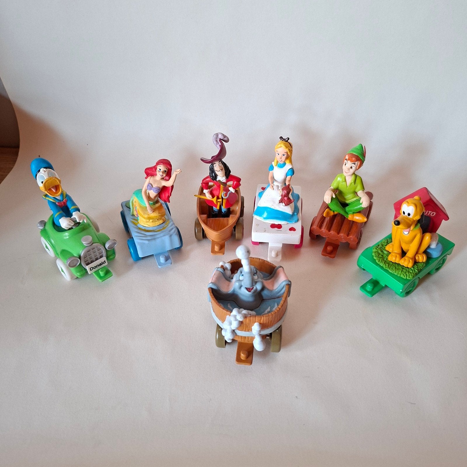 Vintage Disney Parade Trein Set - Jaren '90 - 7-delig, Collections, Jouets miniatures, Enlèvement ou Envoi