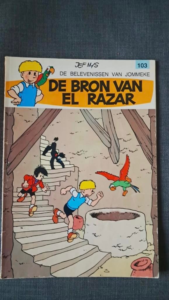 6 Stripboeken Jommeke, Boeken, Stripverhalen, Meerdere stripboeken, Ophalen, Zo goed als nieuw