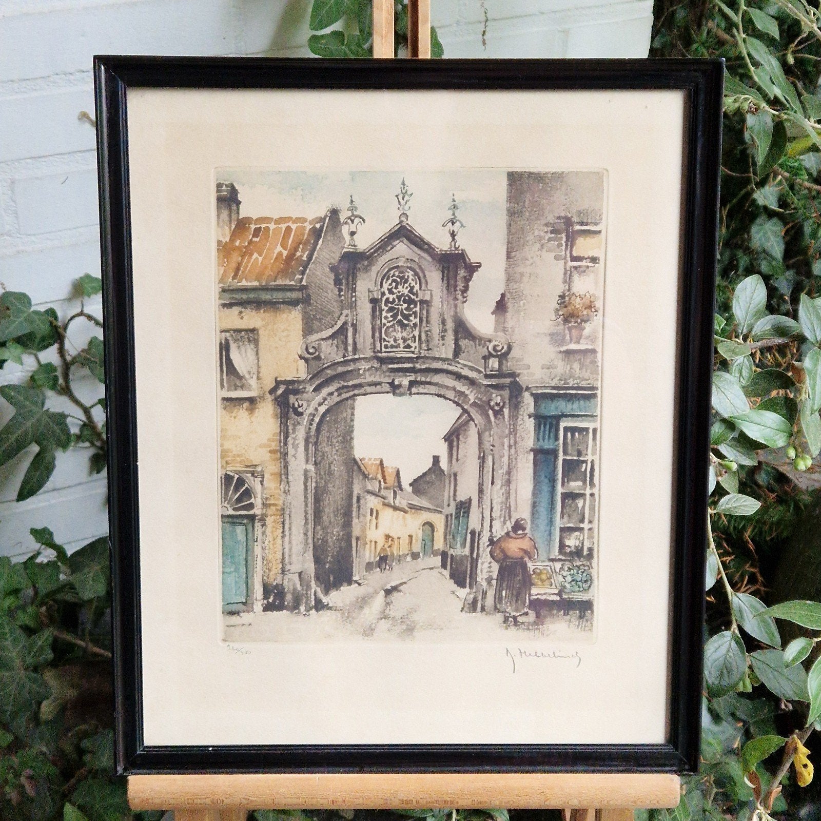 Roger Hebbelinck - Porte Saint-Roch (impasse de la Cigogne), Enlèvement ou Envoi