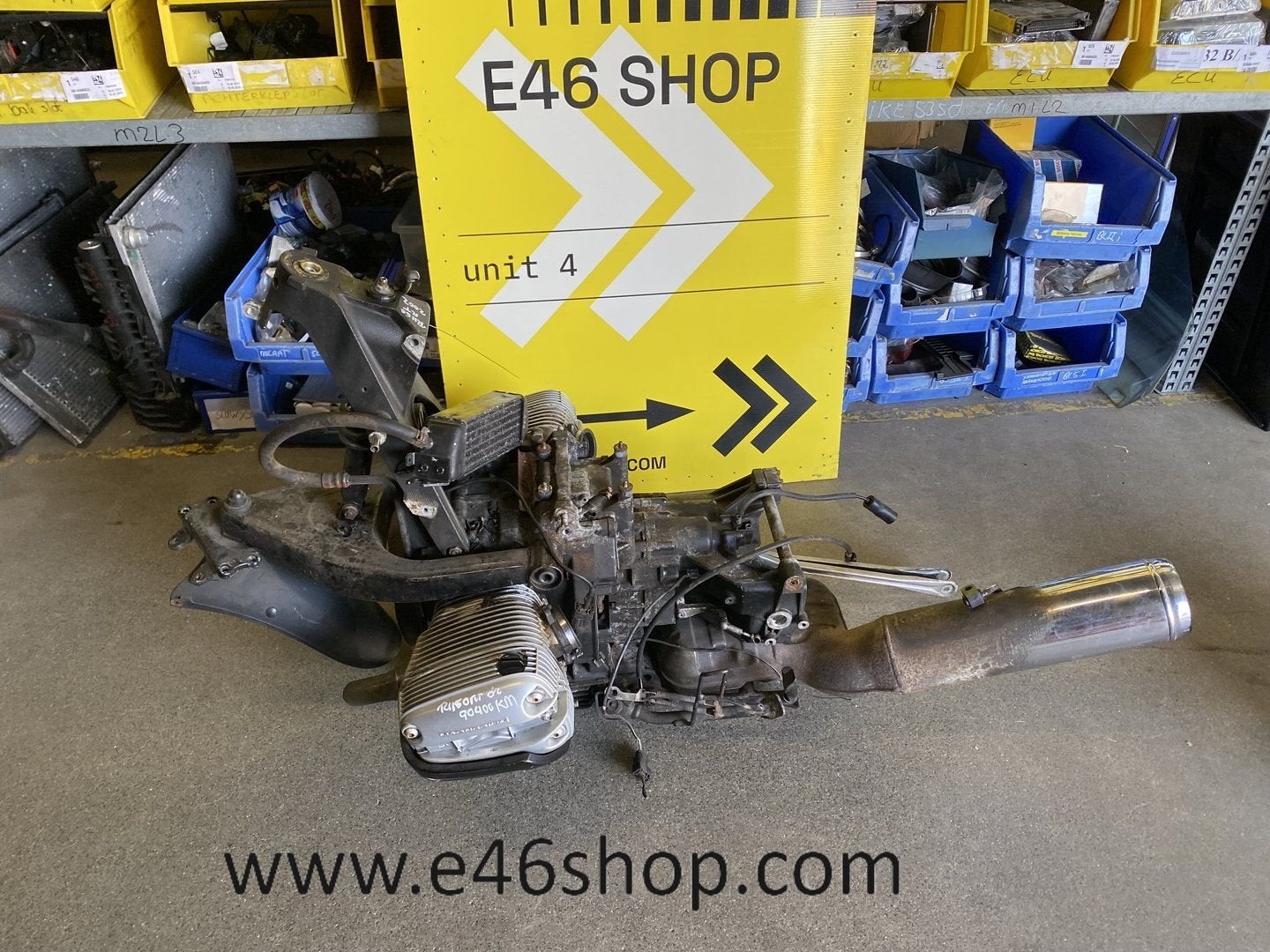 BMW R1150RT MOTORBLOK MET BAK EN FRAME, Motoren, Ophalen, Gebruikt, -, -
