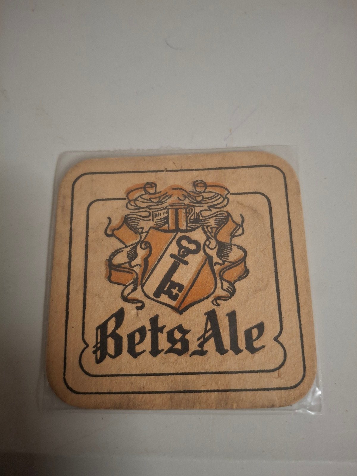 oud bierviltje bets ale betekom, Verzamelen, Ophalen of Verzenden
