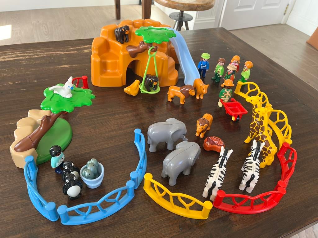Playmobil dierentuin, Ophalen, Zo goed als nieuw