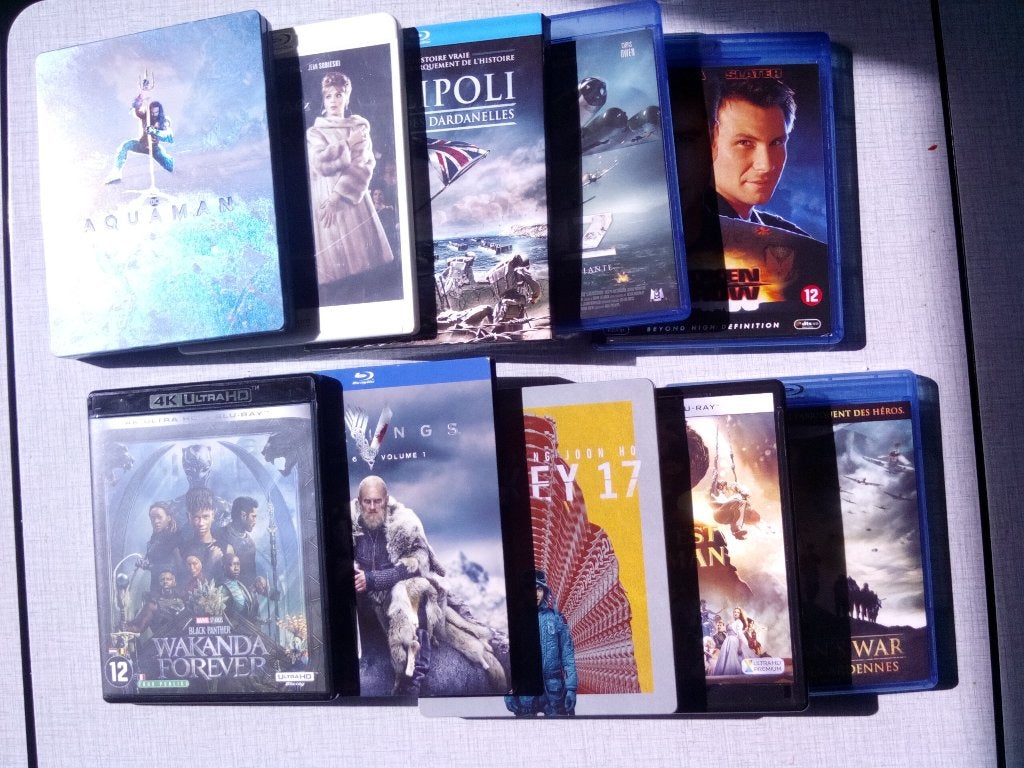 4k- en Blu-ray-pakket, Cd's en Dvd's, Blu-ray, Vanaf 16 jaar, Frans, Verzenden, Zo goed als nieuw