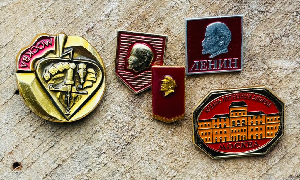 Sovjet Unie & Lenin speldjes, Ophalen of Verzenden, Zo goed als nieuw