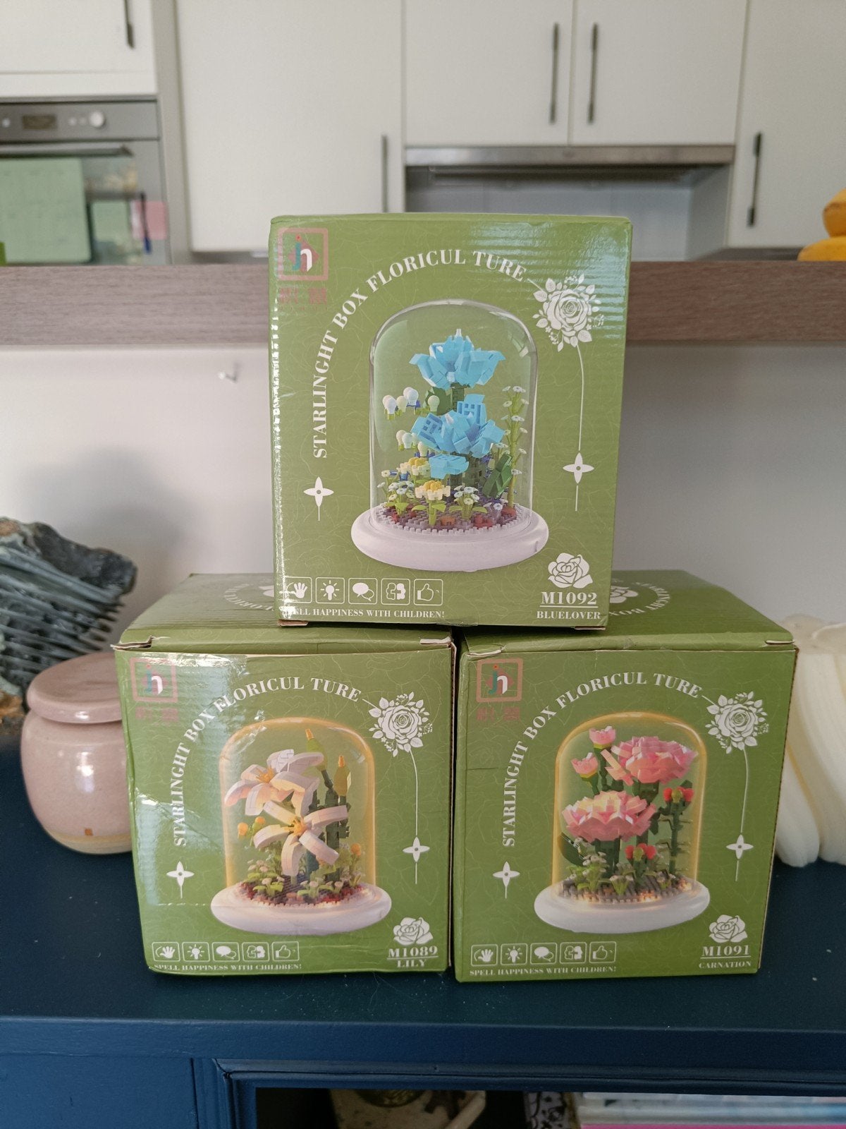 Lego-achtig bloemensetjes, Enfants & Bébés, Jouets | Duplo & Lego, Enlèvement, Lego
