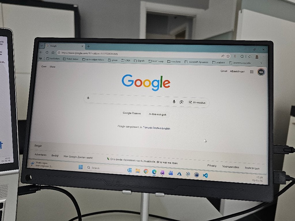 Draagbare monitor, Computers en Software, Monitoren, Ophalen, HDMI, Full HD, Zo goed als nieuw