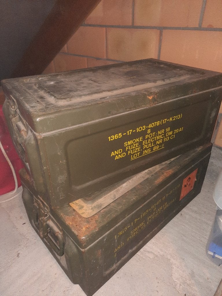 Koffer leger, Collections, Objets militaires | Général, Enlèvement, Caisse ou Géocache