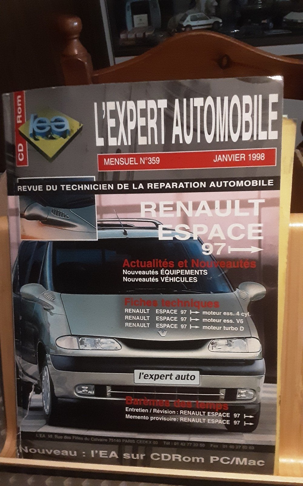 Renault espace l expert automobille, Boeken, Auto's | Boeken, Ophalen of Verzenden, Renault