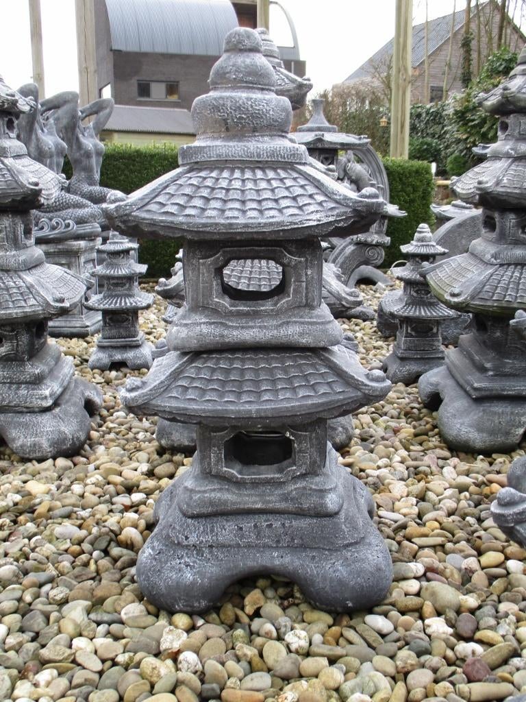 pagode tuinbeeld verschillende varianten, Tuin en Terras, Tuinbeelden, Ophalen, Nieuw, Beton, Overige typen
