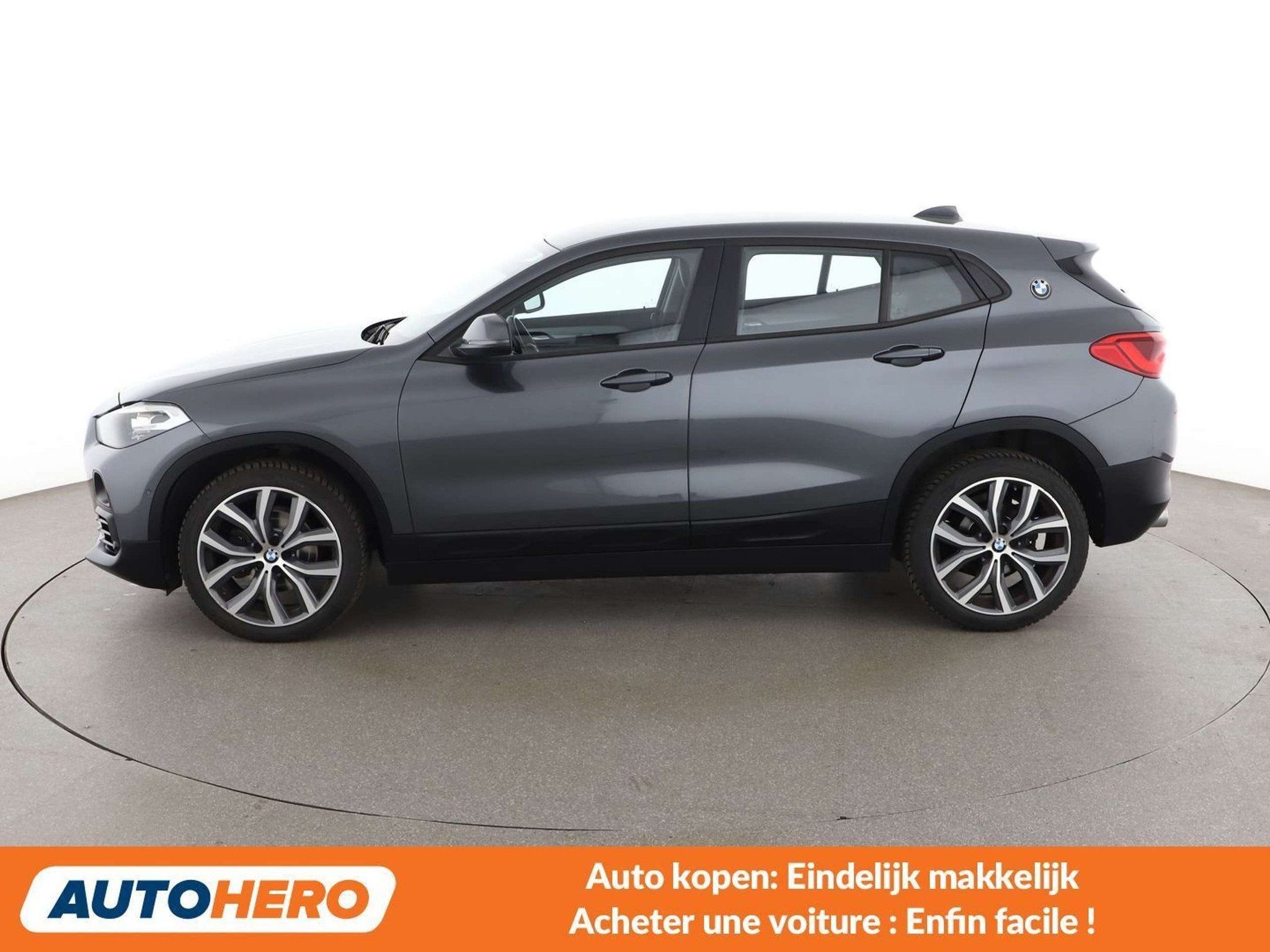 BMW X2 sDrive 18d Advantage (année de construction 2018), Autos, Cuir, Noir, 5 portes, Automatique