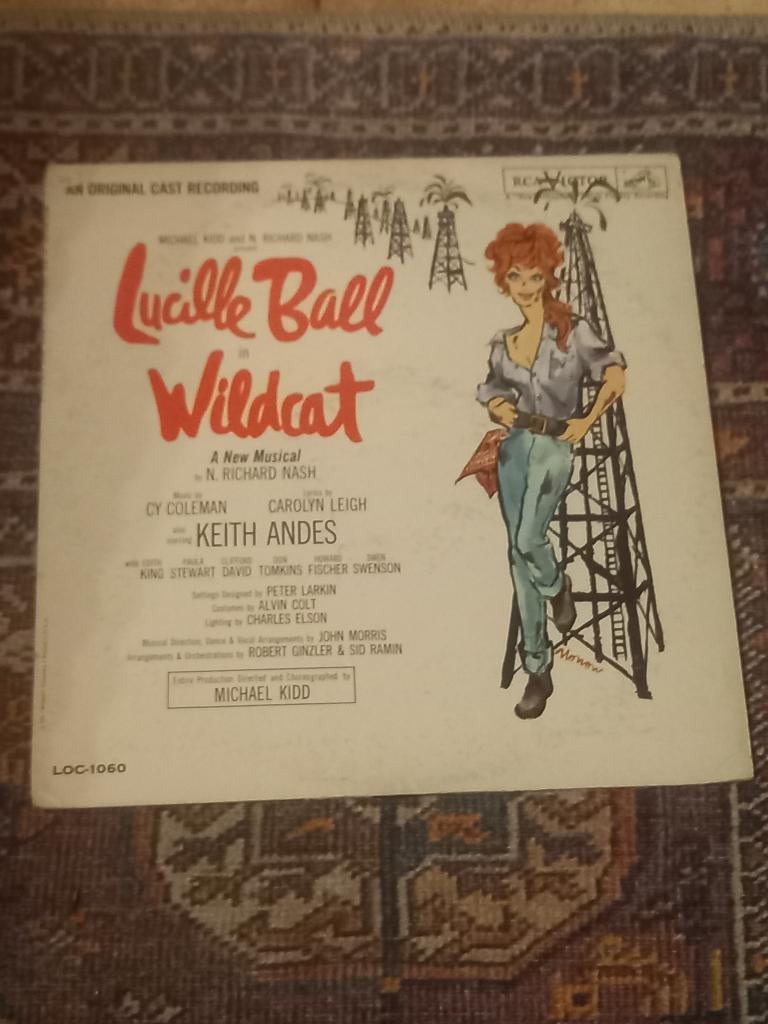 Lp van Michael Kidd And N. Richard Nash Present Lucille Ball, Ophalen of Verzenden, Gebruikt, Overige formaten