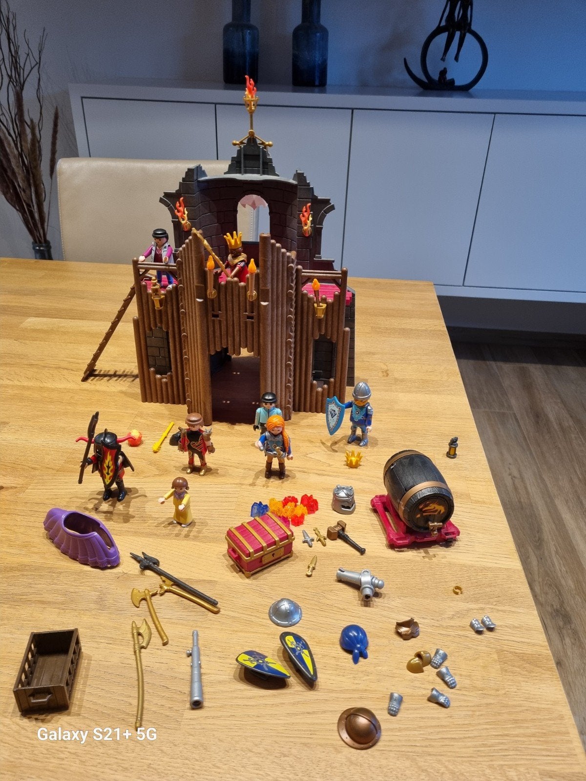playmobie.  burcht, Kinderen en Baby's, Ophalen, Zo goed als nieuw, Kasteel/Fort